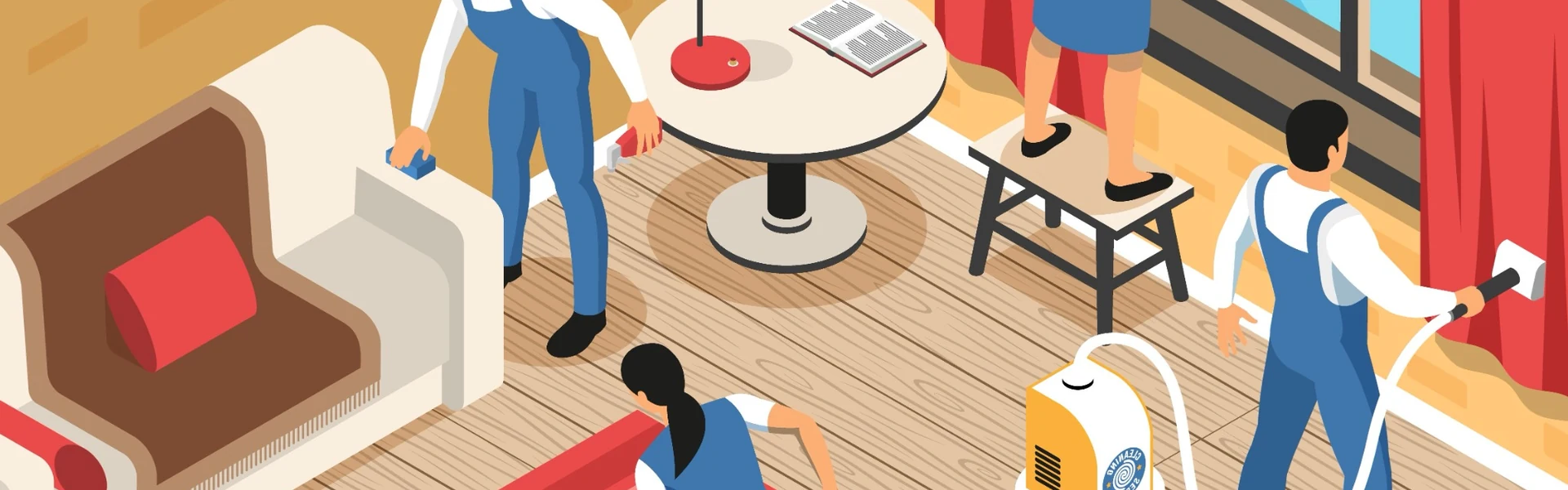 Professional flea treatment being applied to a carpeted home in London Professional flea treatment being applied to a carpeted home in London